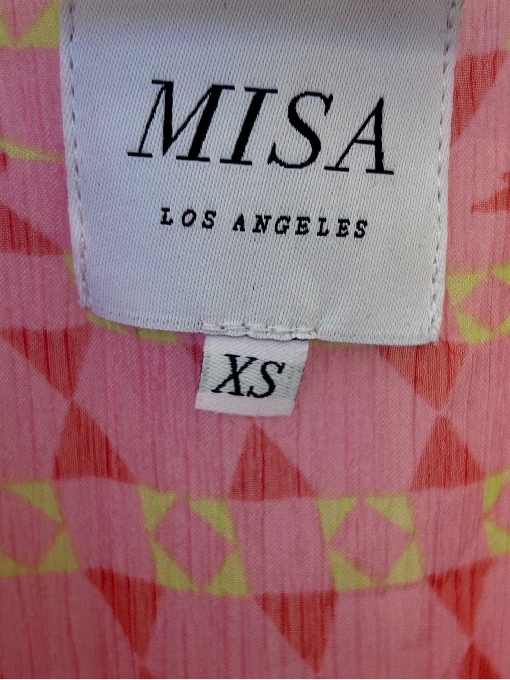 MISA Los Angeles Geometric Mini Dress - Picture 5 of 5
